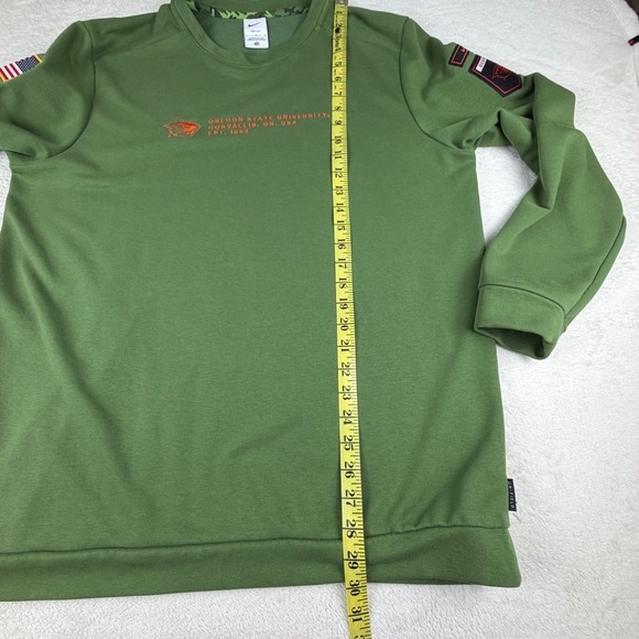 Nike Dri-FIT Oregon State Beavers-Salute to Service Crewneck On Field Men's L - Picture 10 of 16